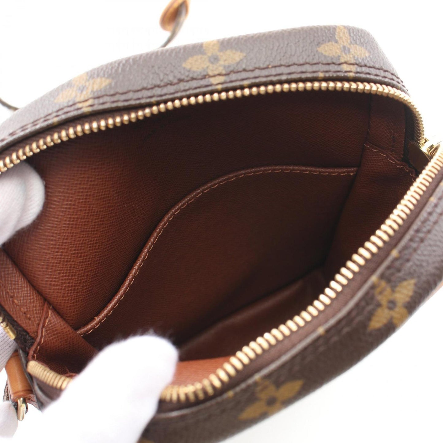 Louis Vuitton Monogram Canvas Brown Shoulder Bags
