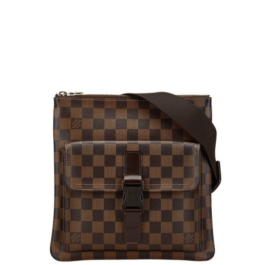 Louis Vuitton Pvc Brown Shoulder Bags