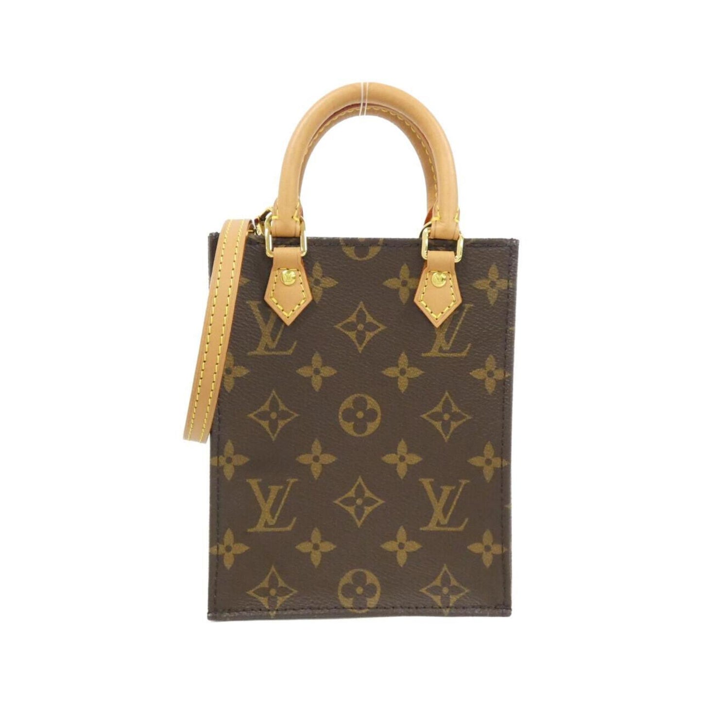 Louis Vuitton Coated Canvas Brown Handbags
