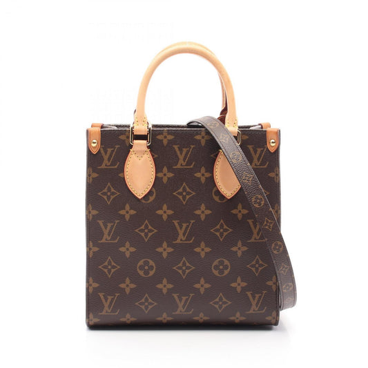 Louis Vuitton Coated Canvas Brown Handbags
