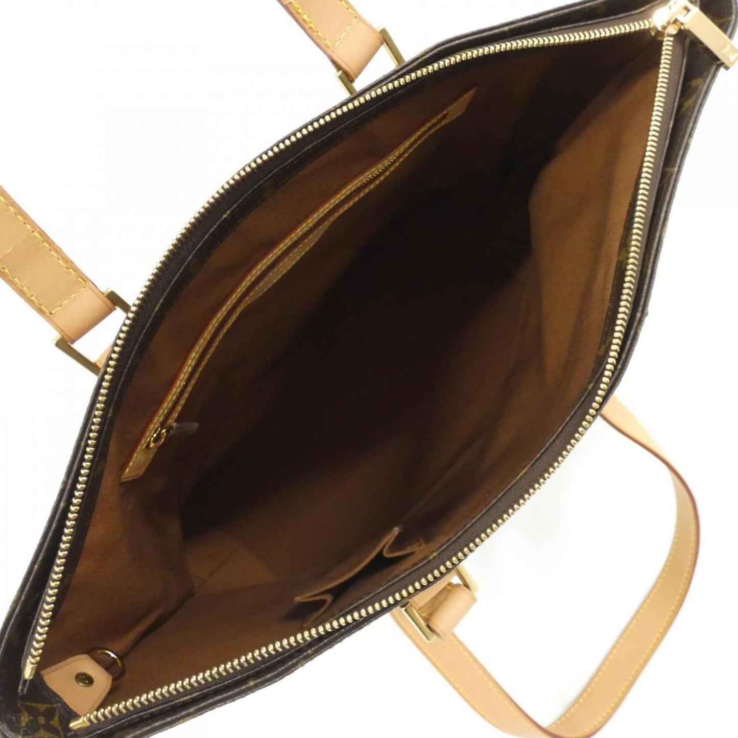 Louis Vuitton Coated Canvas Brown Handbags