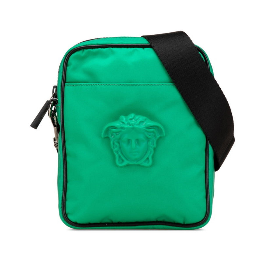 Versace Nylon Black Shoulder Bags
