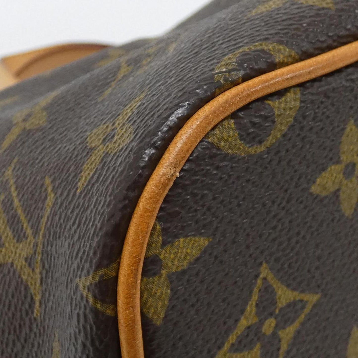 Louis Vuitton Coated Canvas Brown Handbags