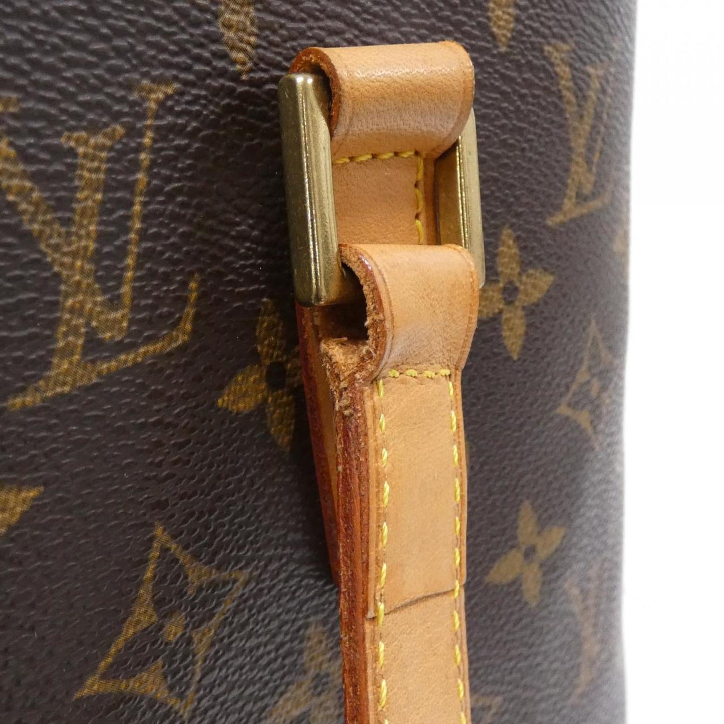 Louis Vuitton Coated Canvas Brown Handbags