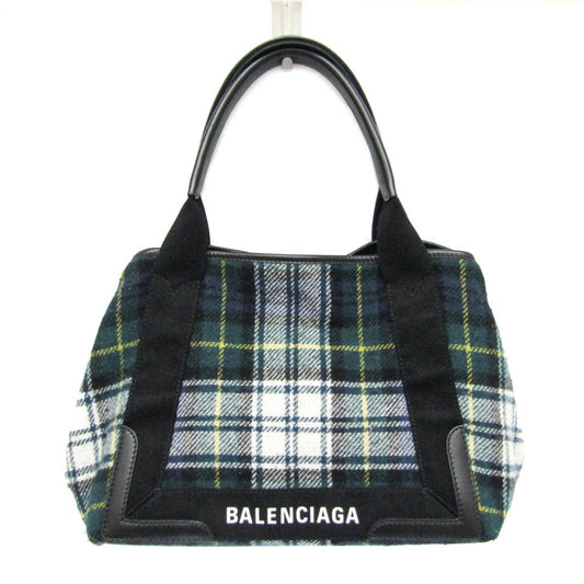 Balenciaga Wool Black Handbags