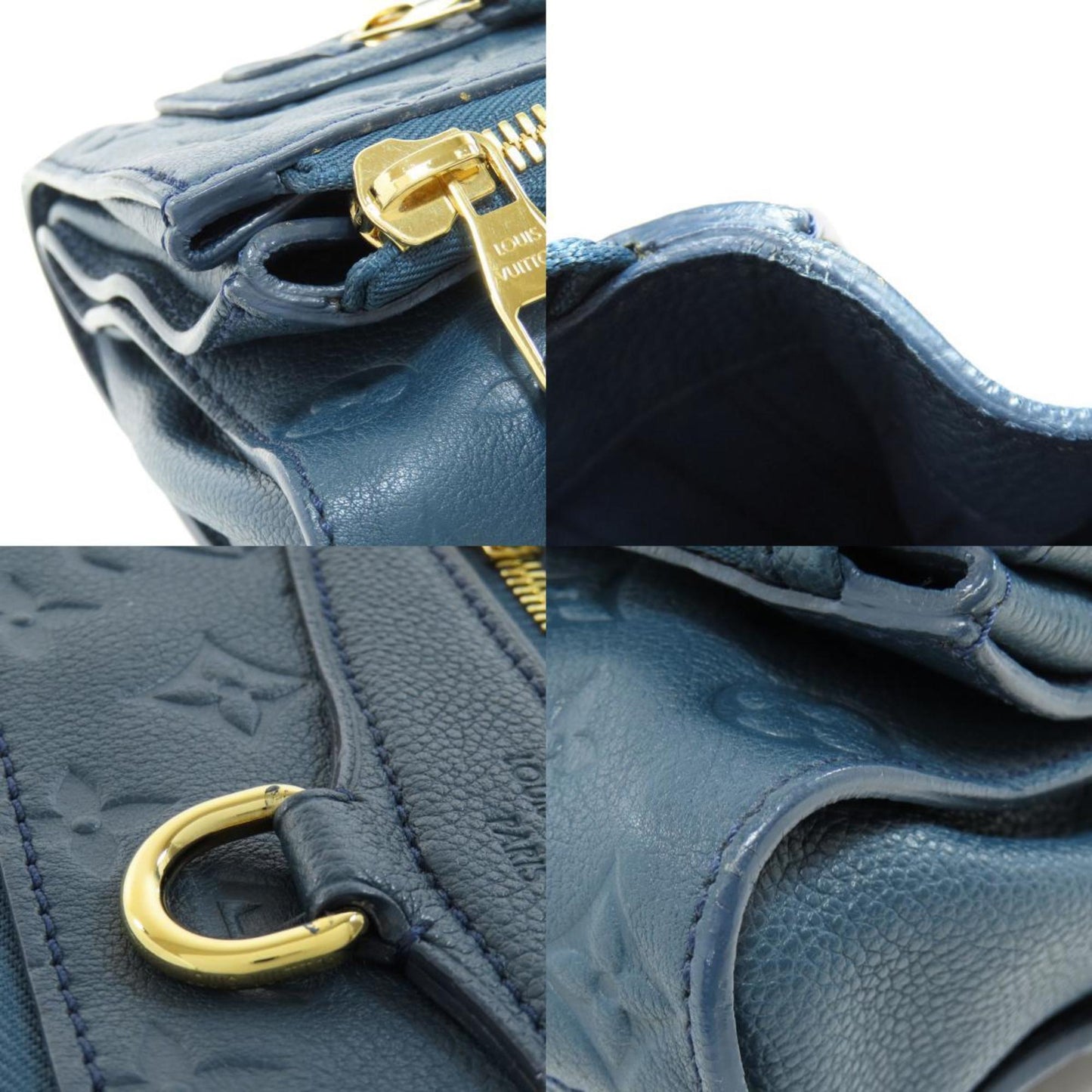 Louis Vuitton Empreinte Blue Clutch Bags