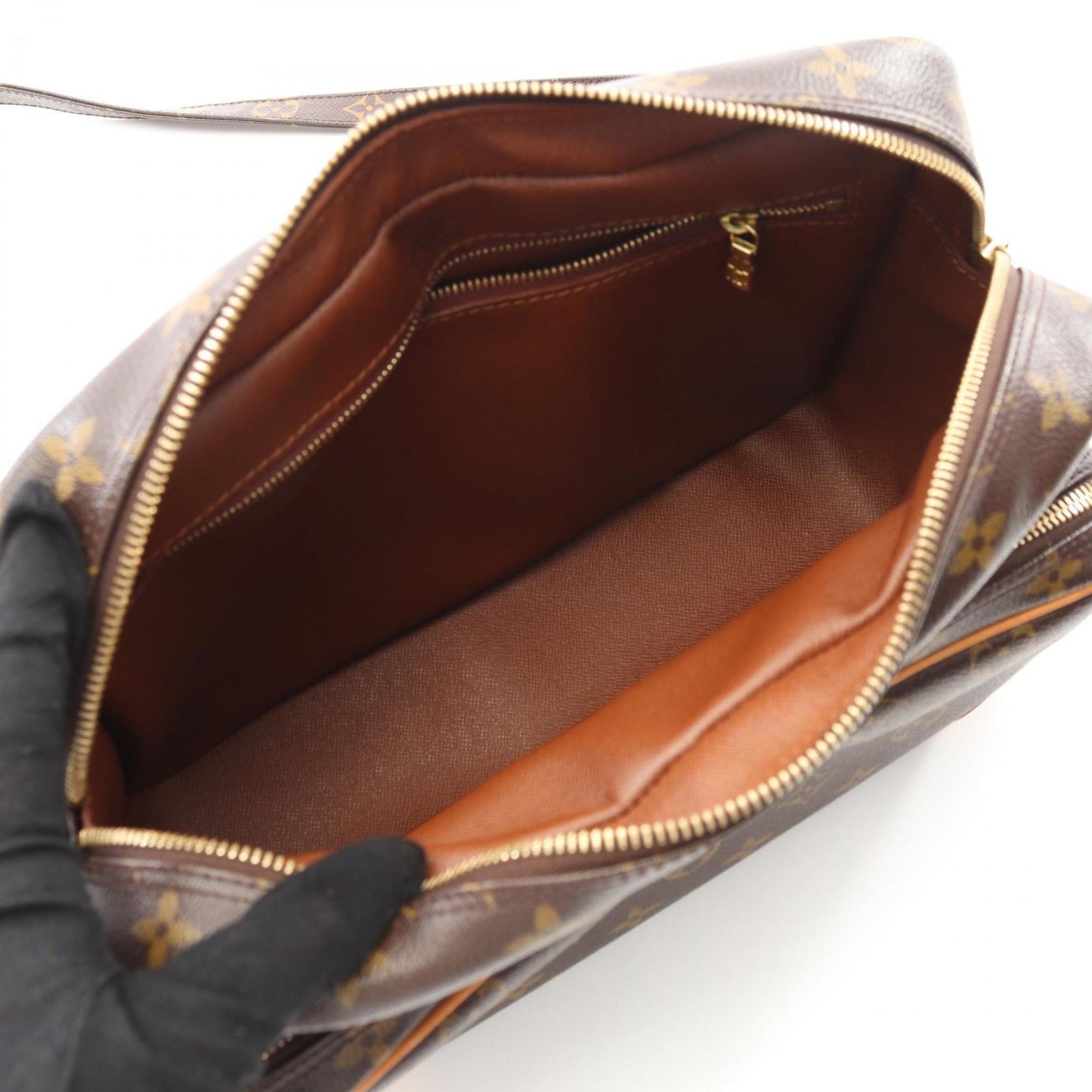Louis Vuitton Coated Canvas Brown Shoulder Bags