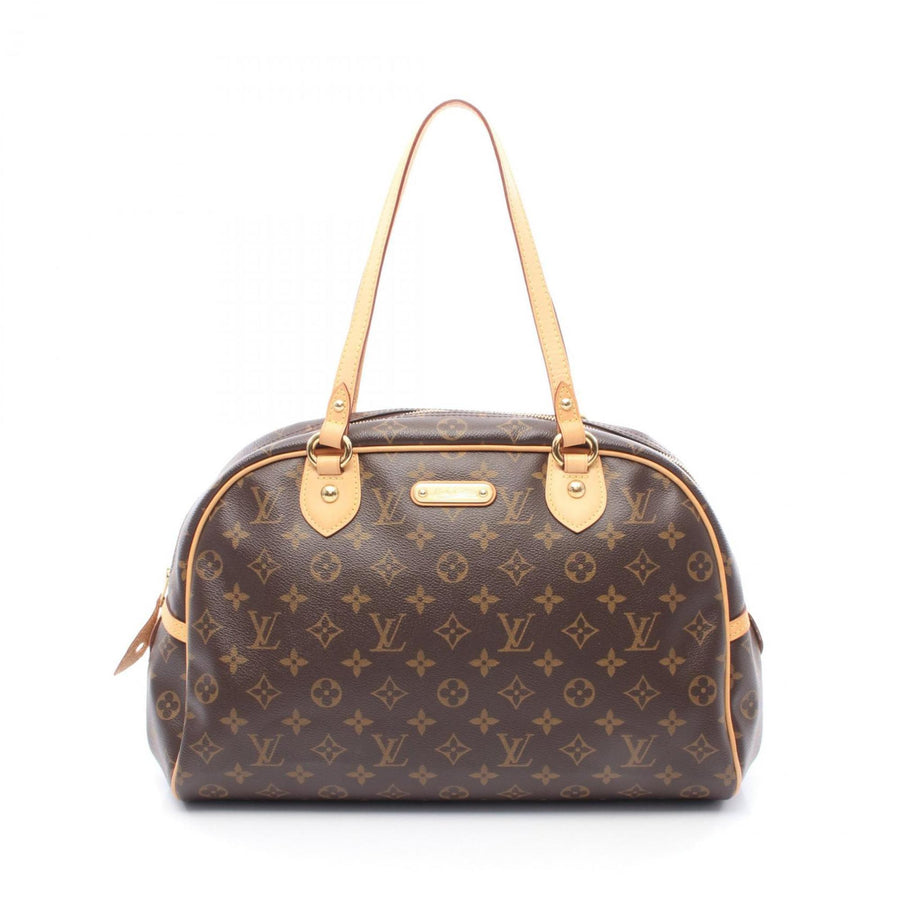 Louis Vuitton Coated Canvas Brown Shoulder Bags