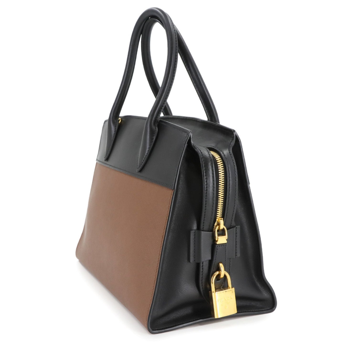 Prada Saffiano Black Handbags