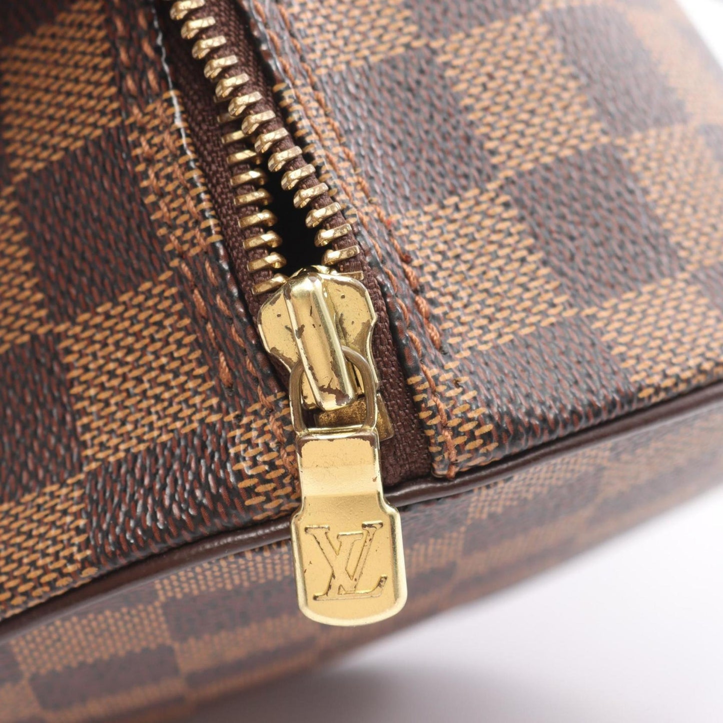 Louis Vuitton Coated Canvas Brown Handbags