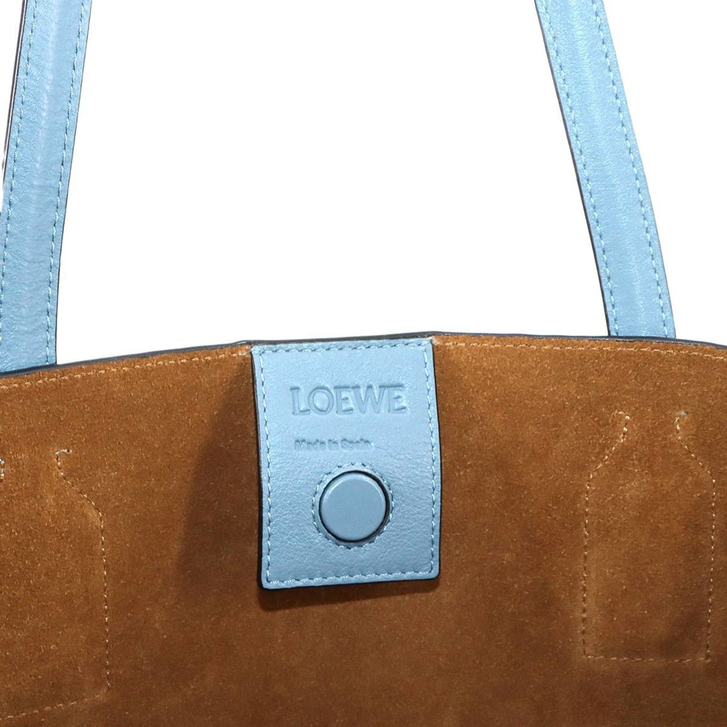 Loewe Others Blue Tote Bags