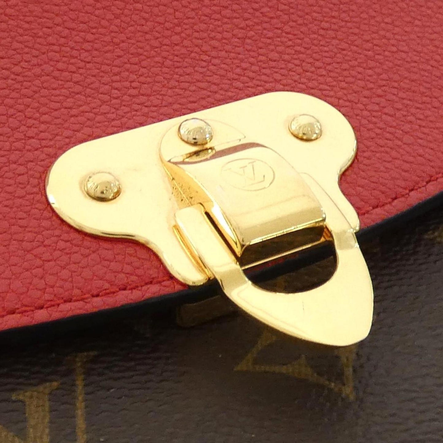 Louis Vuitton Monogram Canvas Red Shoulder Bags