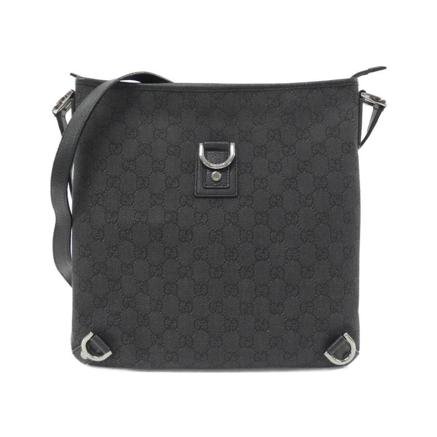 Gucci Denim Black Shoulder Bags