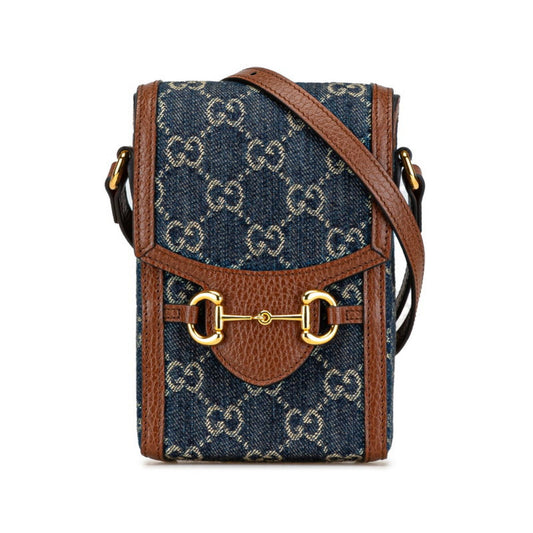 Gucci Canvas Brown Shoulder Bags