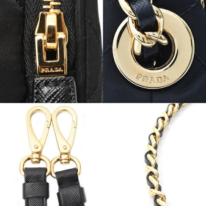 Prada Nylon Black Handbags