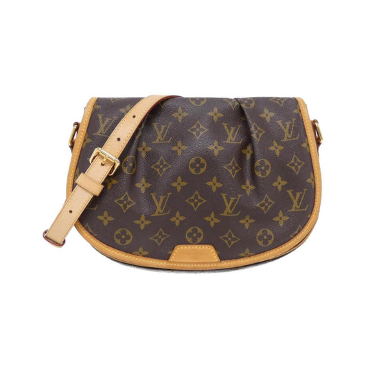 Louis Vuitton Coated Canvas Brown Shoulder Bags