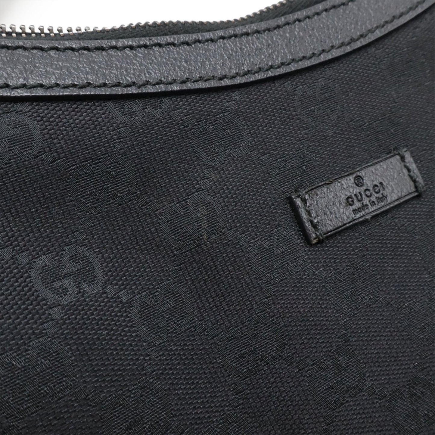 Gucci Canvas Black Shoulder Bags