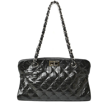 Chanel Patent Black Tote Bags