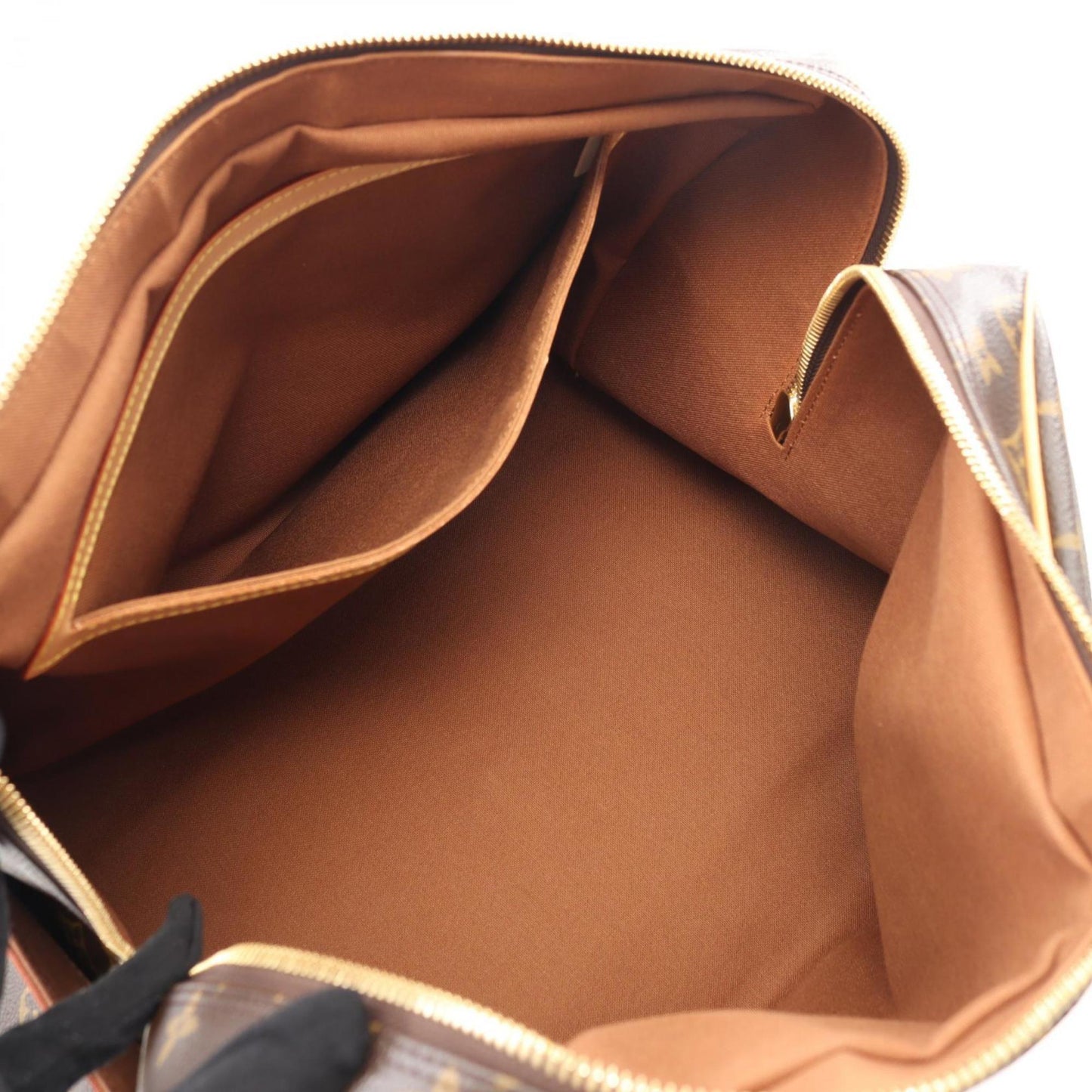 Louis Vuitton Coated Canvas Brown Travel Bags