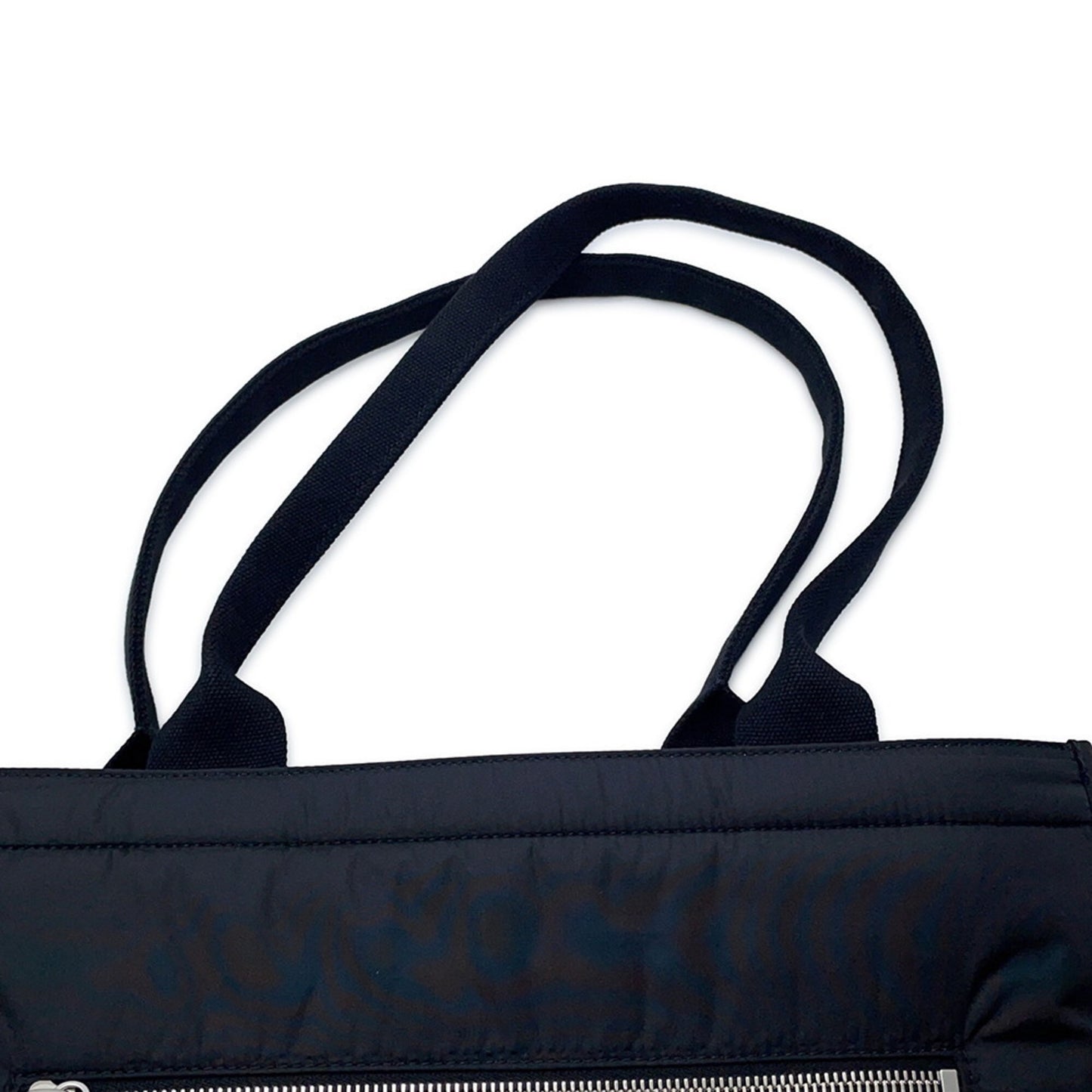 Saint Laurent Nylon Black Tote Bags