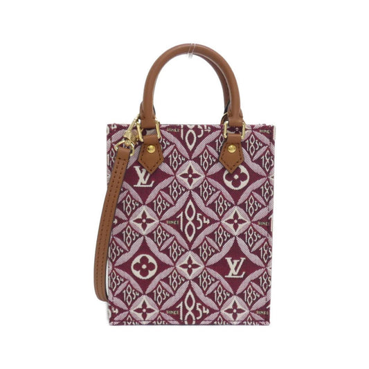 Louis Vuitton Woven Fabric Red Handbags