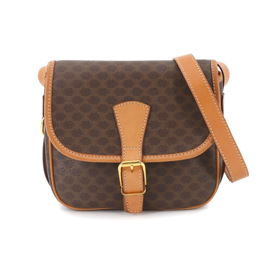 Celine Pvc Brown Shoulder Bags