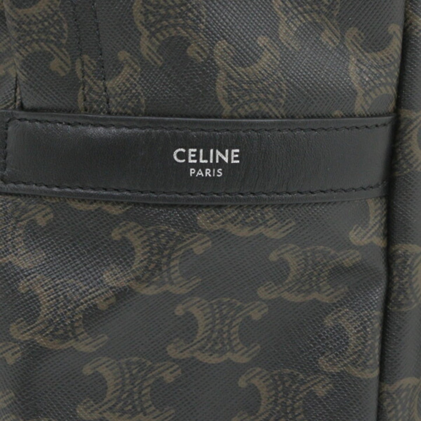 Celine Canvas Black Backpacks