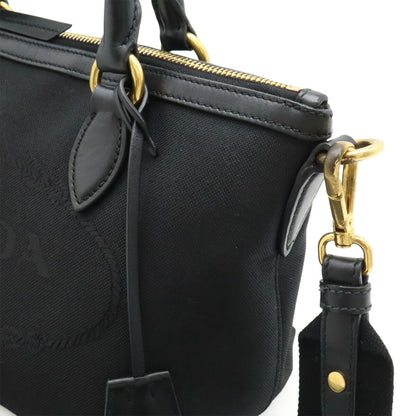 Prada Canvas Black Handbags