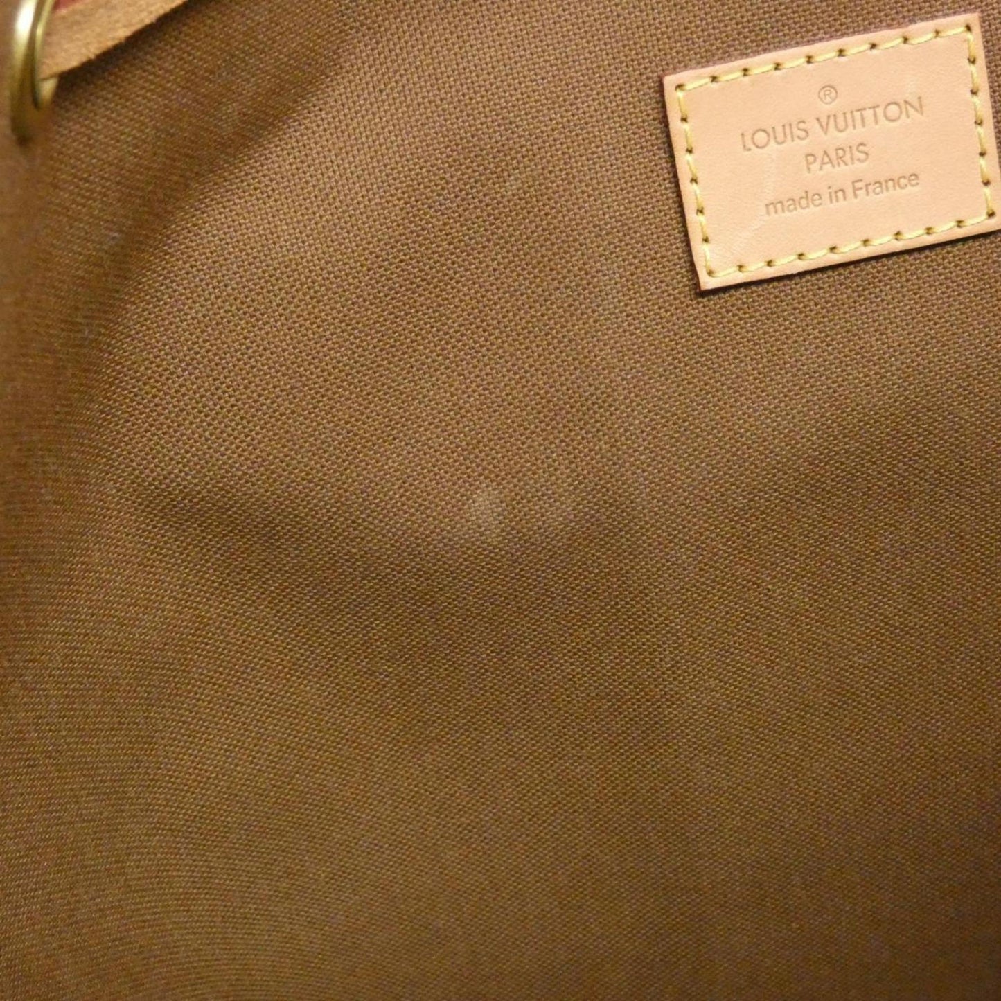 Louis Vuitton Coated Canvas Brown Backpacks