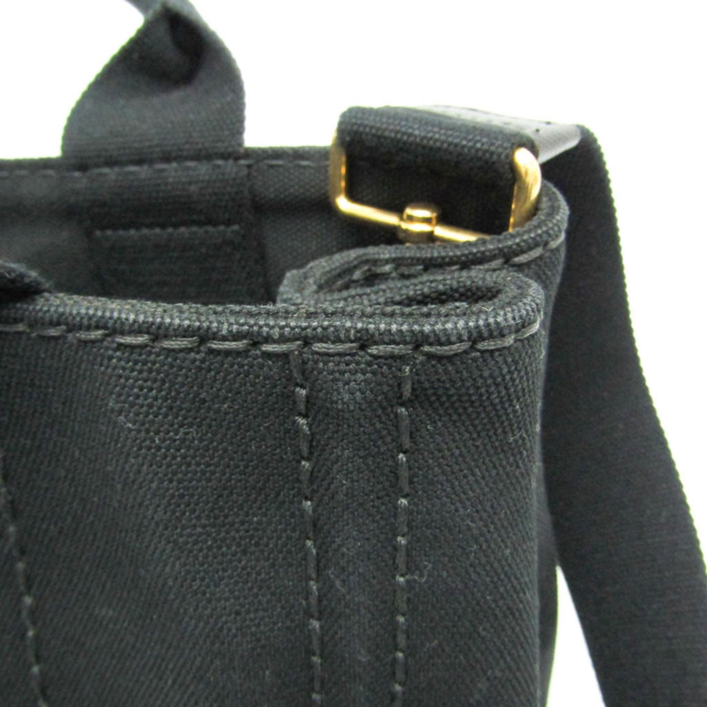 Prada Canvas Black Shoulder Bags