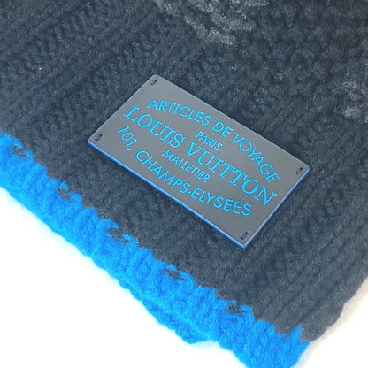Louis Vuitton Cashmere Black Scarves