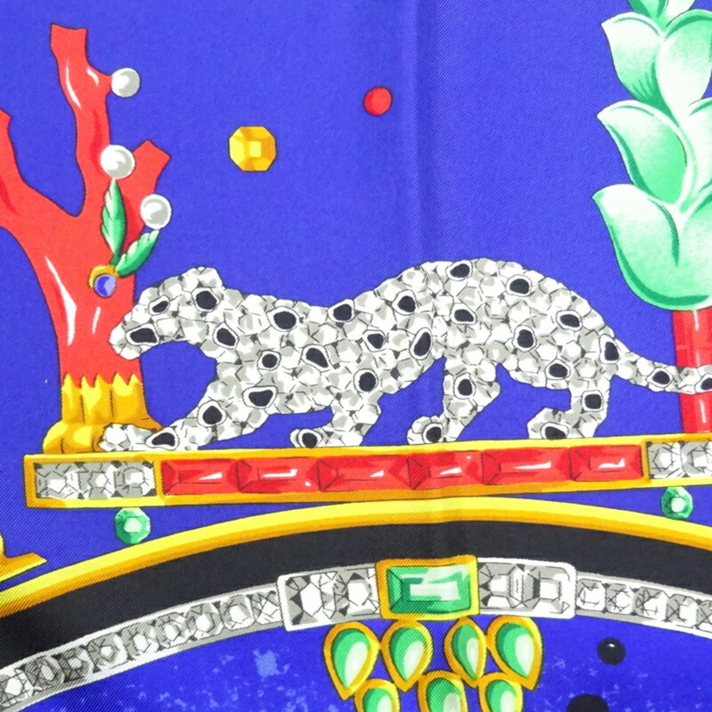 Cartier Silk Blue Scarves