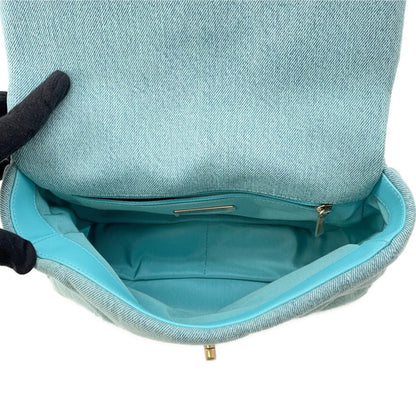 Chanel Denim Blue Shoulder Bags