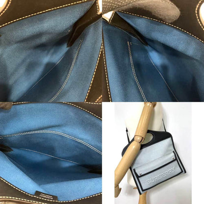 Burberry Canvas Blue Handbags