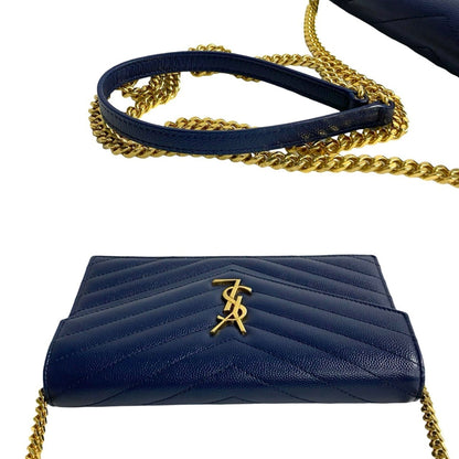 Saint Laurent Others Blue Shoulder Bags