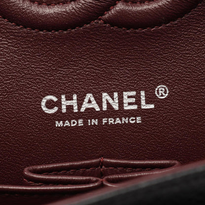 Chanel Calfskin Black Shoulder Bags