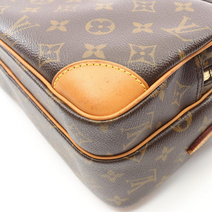 Louis Vuitton Coated Canvas Brown Shoulder Bags