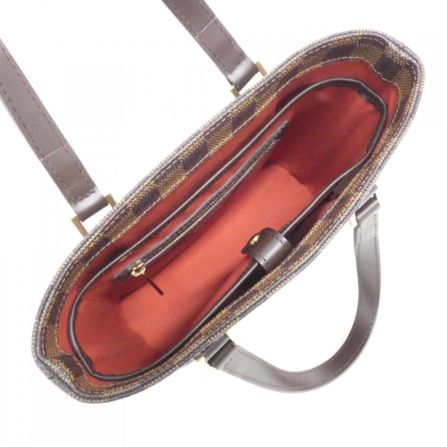 Louis Vuitton Coated Canvas Brown Handbags