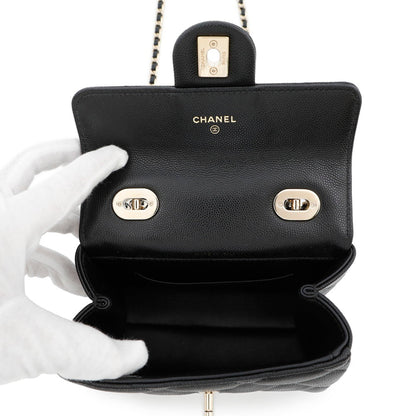 Chanel Calfskin Black Clutch Bags