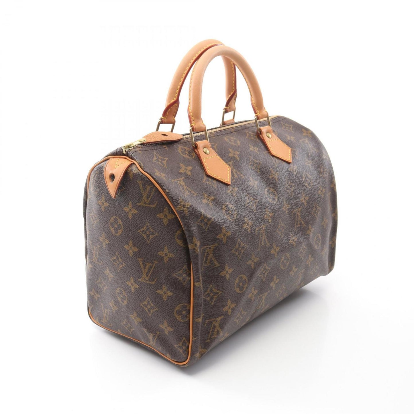 Louis Vuitton Coated Canvas Brown Handbags