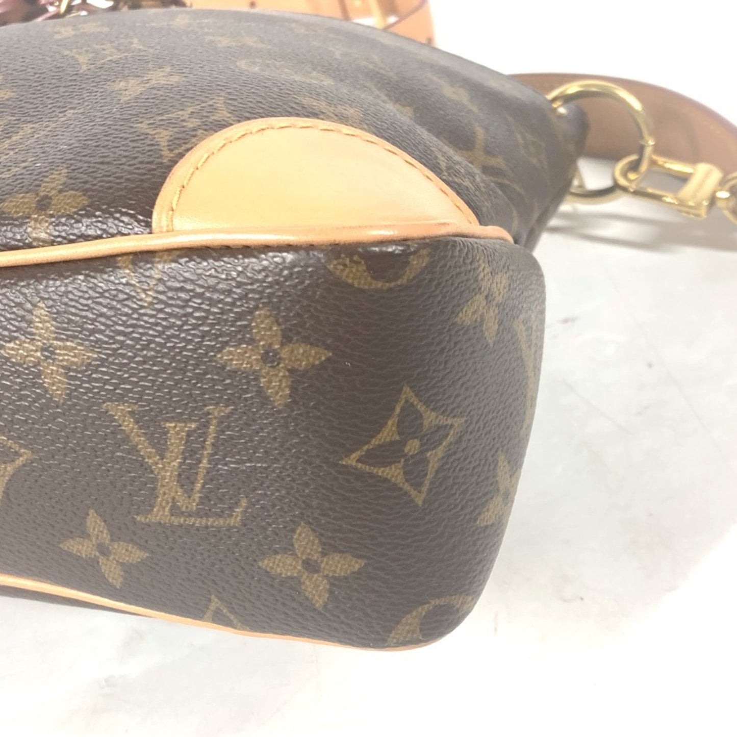 Louis Vuitton Monogram Canvas Brown Shoulder Bags