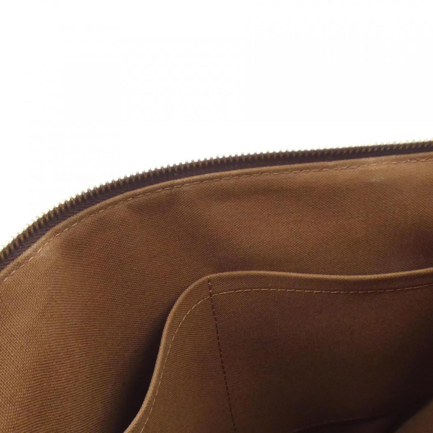 Louis Vuitton Coated Canvas Brown Handbags