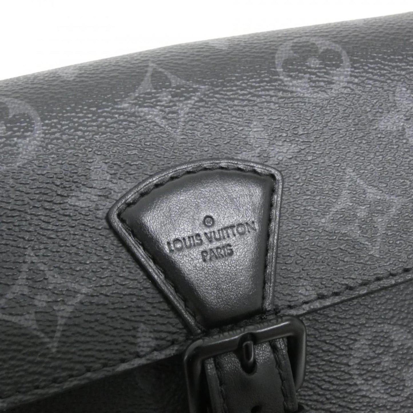 Louis Vuitton Coated Canvas Black Shoulder Bags