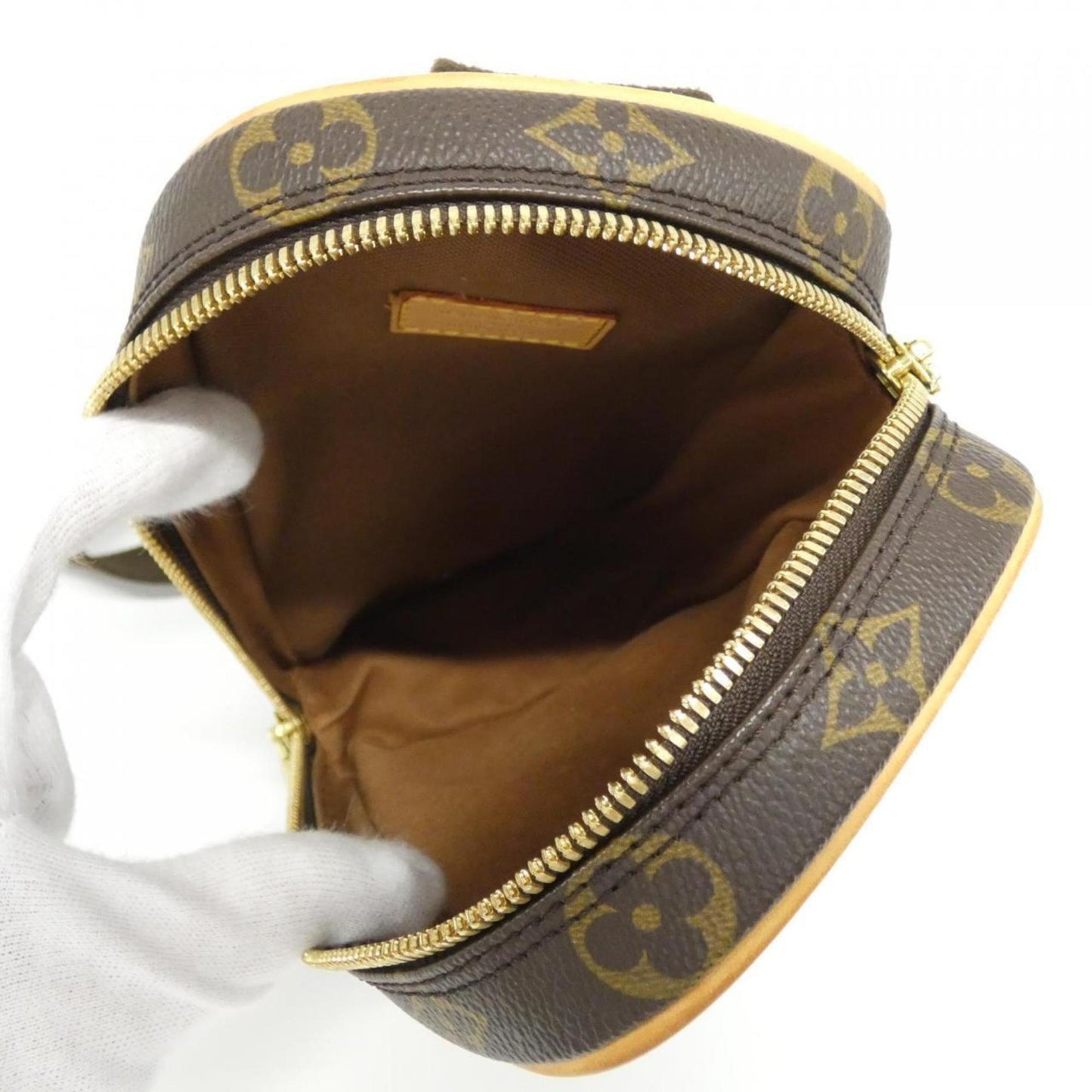 Louis Vuitton Coated Canvas Brown Shoulder Bags