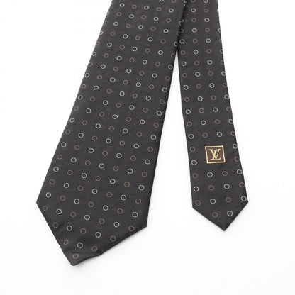 Louis Vuitton Silk Black Ties