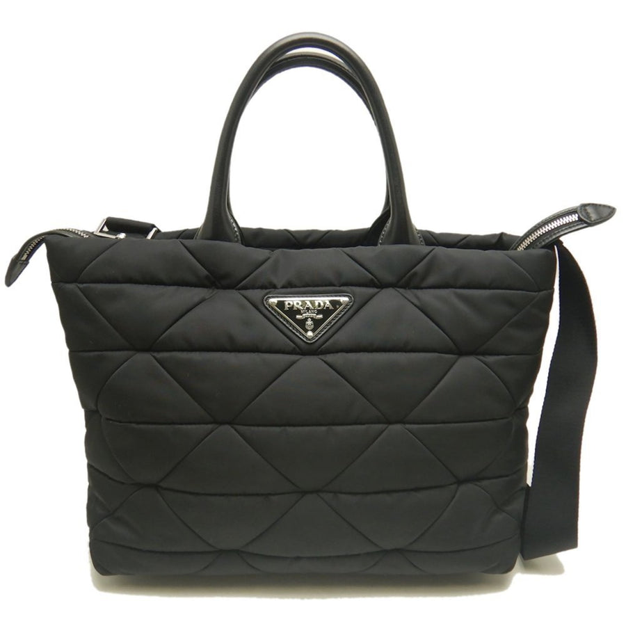 Prada Nylon Black Tote Bags