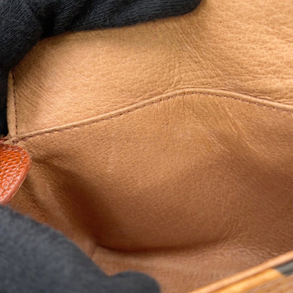 Mcm Pvc Brown Shoulder Bags