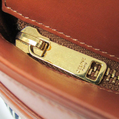 Celine Canvas Brown Shoulder Bags