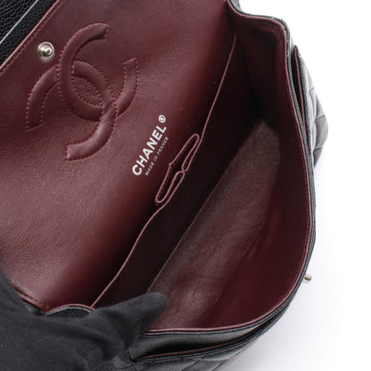 Chanel Calfskin Black Shoulder Bags