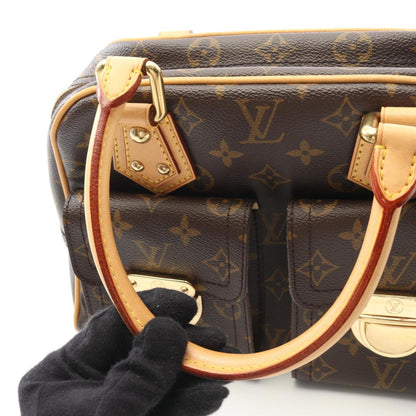 Louis Vuitton Coated Canvas Brown Handbags